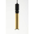 Lustra moderna neagra-aurie detalii sferice negre 5xGU10/60W Alas 2012 Jupiter